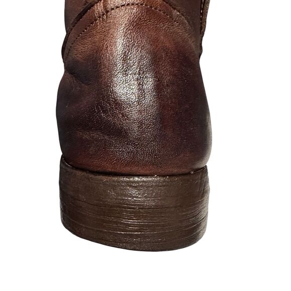 Vintage Shoe Company Brown Leather Ankle Boots Mens 10M Made In USA main image 3